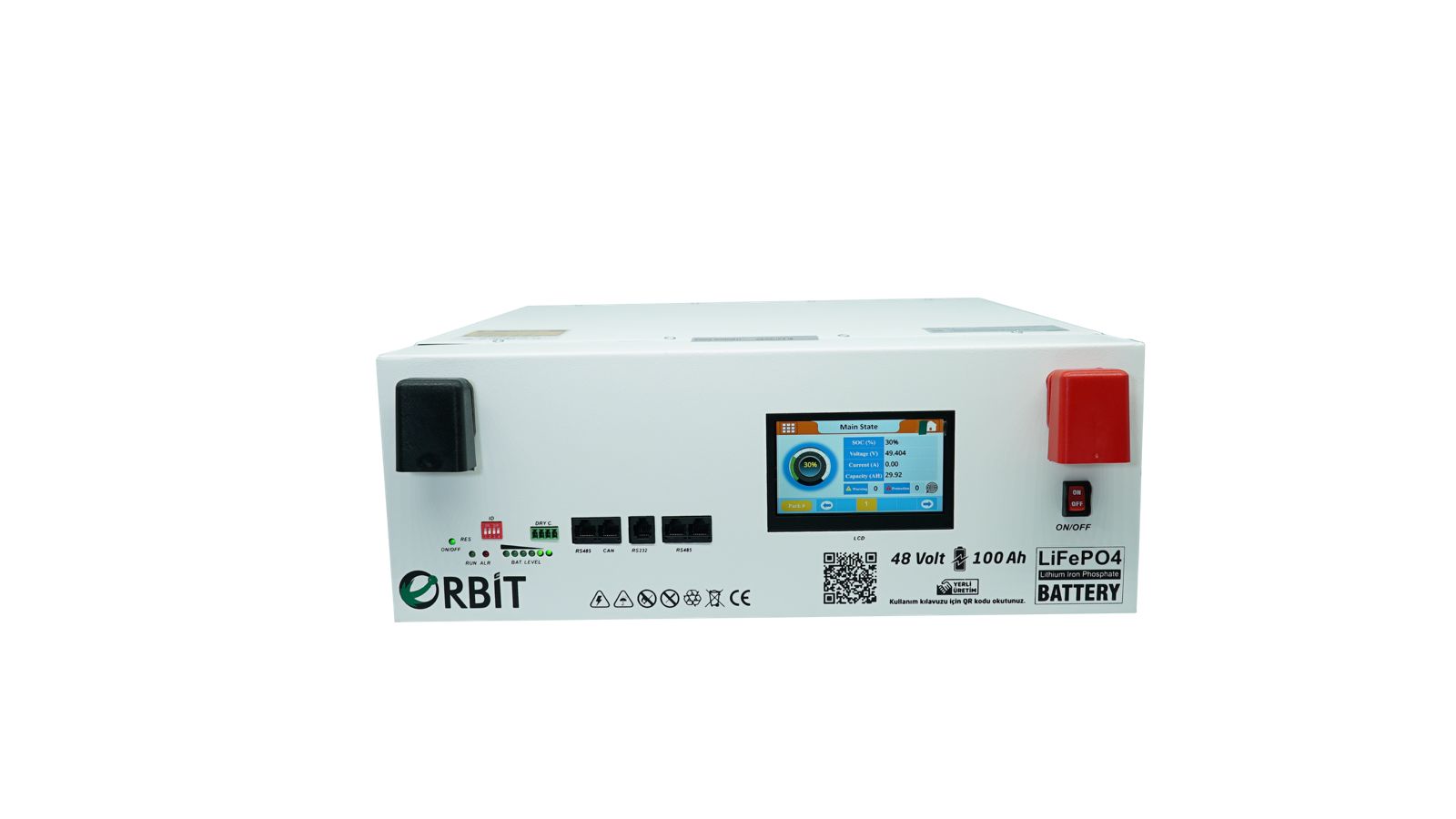 ORBIT 12V 100Ah with LCD Display